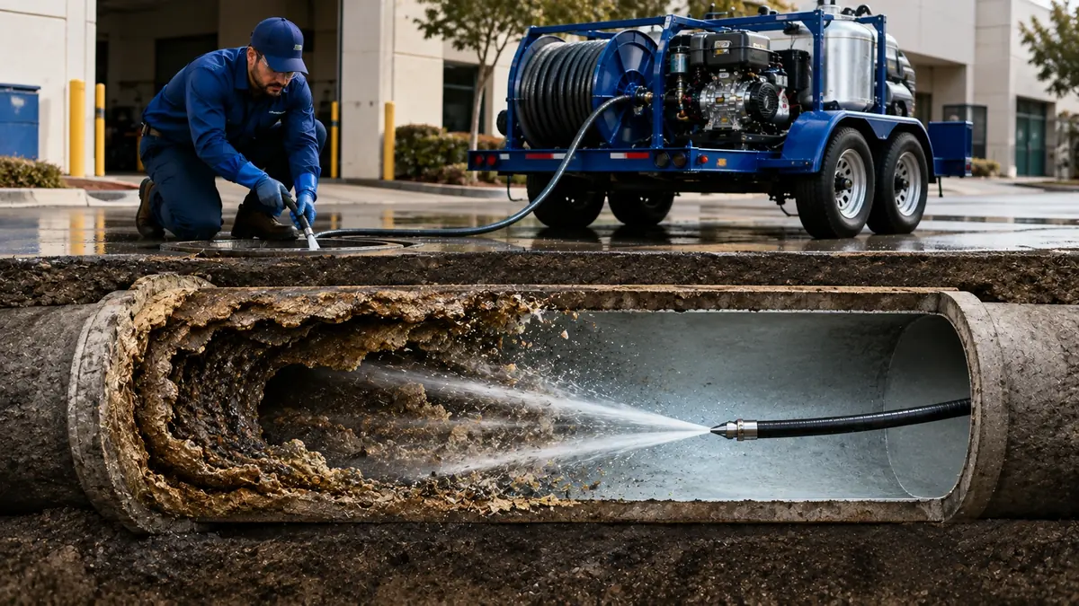 Sewer Pipe Descaling in Placentia